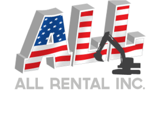 All Rental Inc full color logo tagline